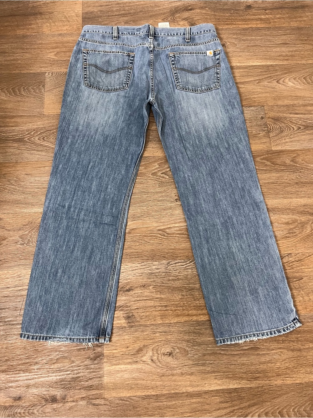 Carhartt blue denim jeans Size 38" #denim #workwear/A725